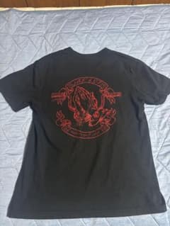 BLAST motorcycle club プリントTシャツ ブラックのサムネイル