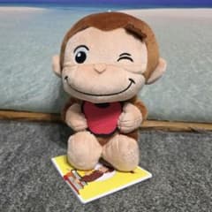 おさるのジョージ ぽってりぬいぐるみ いろいろフルーツ