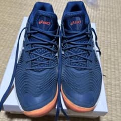 ASICS テニスシューズ ネイビー　26.5のサムネイル