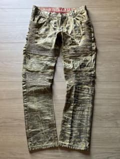 "VINTAGE AMERICANA"coating biker denimのサムネイル