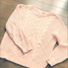 りな様専用 ピンクニット♡GUのサムネイル