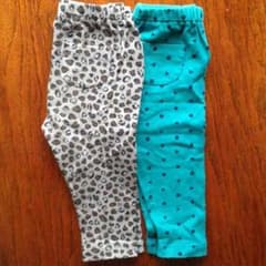 S☆R様専用✳︎UNIQLO レギンス 80cm 2枚セットのサムネイル
