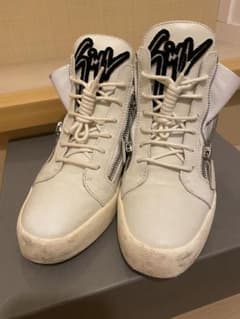 giuseppe zanotti 激レア ザノッティ スニーカー ミドル 42のサムネイル