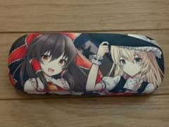 東方Project メガネケース クロス付き 博麗霊夢 霧雨魔理沙のサムネイル