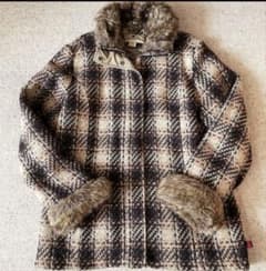 WOOLRICH チェック柄 ダッフルコートのサムネイル