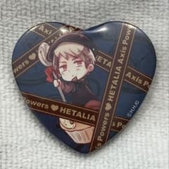 ヘタリア Axis Powers ハート型缶バッジ プロイセン イベント限定