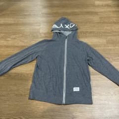 ROXY フード付きグレー パーカーのサムネイル