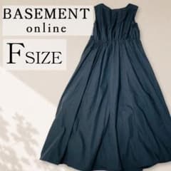 ベースメントオンライン BASEMENT online ワンピース 黒 Fのサムネイル