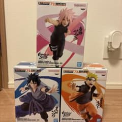 NARUTO VIBRATION STARS フィギュア 3点セット まとめ売り - メルカリ