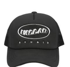 VALLAD トラッカーキャップ ブラック　LOGO MESH 2025のサムネイル