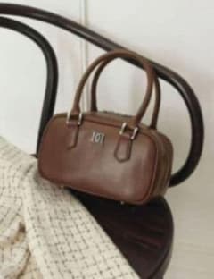Darich ダーリッチ DDロゴレザーハンドバッグ ブラウン【新品】 - メルカリ