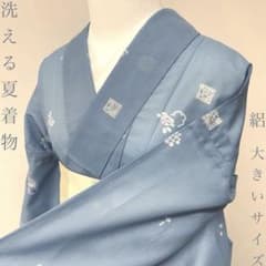 着物と帯 時流】SK26472◇洗える夏着物 小紋◇美品 絽 紗 - メルカリ