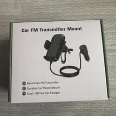 車載用 FMトランスミッター スマホホルダー 充電器のサムネイル