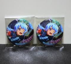 2個セット】BanG Dream バンドリ キラキラver 缶バッジ 松原花音