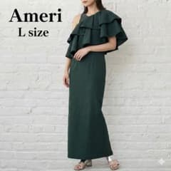 ☆未使用級☆ Ameri LUSTER TIERED LAYERED DRESS - メルカリ