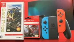 任天堂Switch本体 モンハン付きのサムネイル