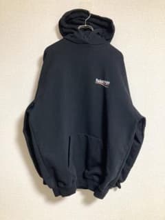 極美品】BALENCIAGA バレンシアガ キャンペーンロゴ パーカー XS 