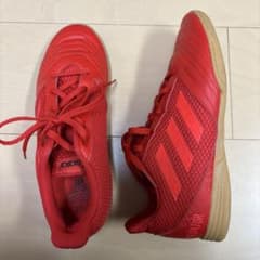 adidas Predator フットサルシューズ 23.5cm レッドのサムネイル