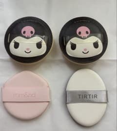 メイク用パフ 4点セット クロミ rom&nd TIRTIR