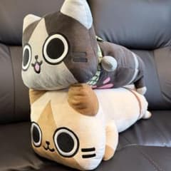 몬한 아이루 멜라루 롱 쿠션 2점 세트 몬스터 헌터