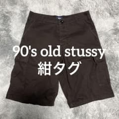 90's old stussy ショーツ ハーフパンツ カーゴ - メルカリ