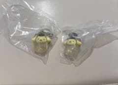 サンリオ 牡蠣 めじるしアクセサリー ポムポムプリン 2個 ガチャガチャのサムネイル