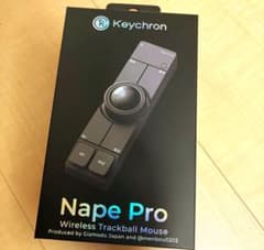 Keychron Nape Pro ワイヤレストラックボール本体 黒 - メルカリ