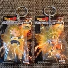 ドラゴンボール☆劇場版☆孫悟空☆ベジータ☆フィギュアキーホルダー