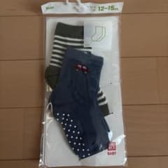 【新品未使用】UNIQLO ベビーソックス 2足組 12-15cmのサムネイル