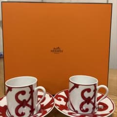 HERMES ティーカップ・ソーサー 2個セットのサムネイル