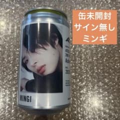 ATEEZ ミンギ ラベル缶 レモンスカッシュ サントリー - メルカリ