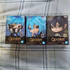 ツイステ Qposketフィギュア 3点セット  イデア  オルト  マレウスのサムネイル