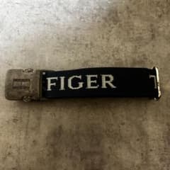 TOMMY HILFIGER ロゴ ジャガード ウェビングベルト メタルバックルのサムネイル