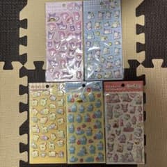 サンリオ ぷくっとシール 5枚セットのサムネイル