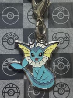 National Pokédex Metal Charm: Vaporeon