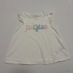 pique フリル袖 Tシャツ 110cmのサムネイル