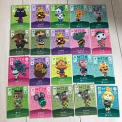 美品！！早い者勝ち！！どうぶつの森 amiiboカード　6枚選んで！！のサムネイル