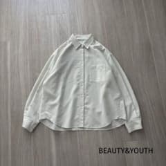 2025 BEAUTY&YOUTH シアー バックタック シャツ - メルカリ