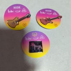 hide★ギター型ピンバッジ3個セット★まとめ売り hide ギター型ピンバッジ 3点セット - メルカリ