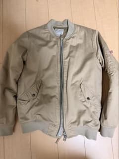 S/DOUBLE UNIFORM ベージュ フライトジャケットのサムネイル
