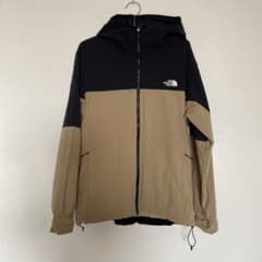 THE NORTH FACE マウンテンパーカー ベージュ/黒 - メルカリ