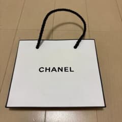 CHANEL ホワイトショップ袋 CHANEL ショップ袋 ホワイト - メルカリ