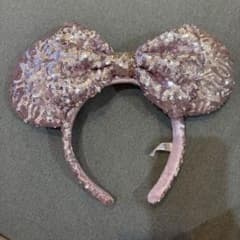 ディズニー カチューシャ ミニー ピンク スパンコールのサムネイル