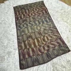 イタリア製　MISSONI ミッソーニ 総柄 ニット　マフラー 90年代