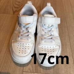 NIKE キッズ スニーカー ホワイト 17cm コートボローのサムネイル