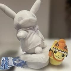 【最安値】サッポロ限定 ぬいぐるみ ピカチュウの雪像〜クラーク像〜タグ付美品 最安値】サッポロ限定 ぬいぐるみ ピカチュウの雪像〜クラーク像〜タグ