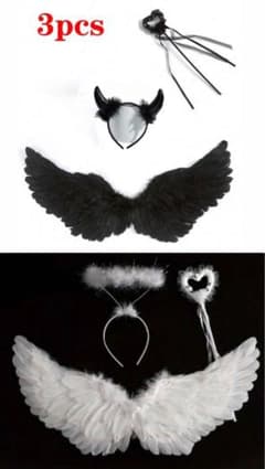SHEIN ハロウィン仮装 天使と悪魔 セットのサムネイル