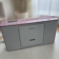 SONY ポータブルCDプレーヤー ZS-E80 語学学習機能搭載 ピンク - メルカリ