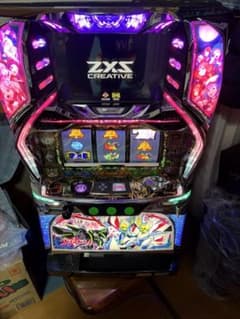 グランベルム パチスロ実機 コイン不要機付 バイブオンオフスイッチ付