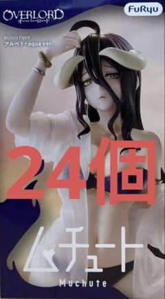 오버로드 무튜토 피규어 알베도 aqua ver. 24개
